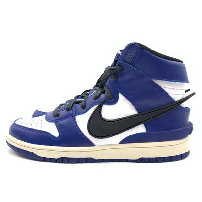 【中古美品】【メンズ】 NIKE × AMBUSH ナイキ アンブッシュ CU7544-400 DUNK HI DEEP ROYAL スニーカー 靴 160-260428-ts-01-otoh カラー：ブルー/ホワイト/ブラック 万代Net店