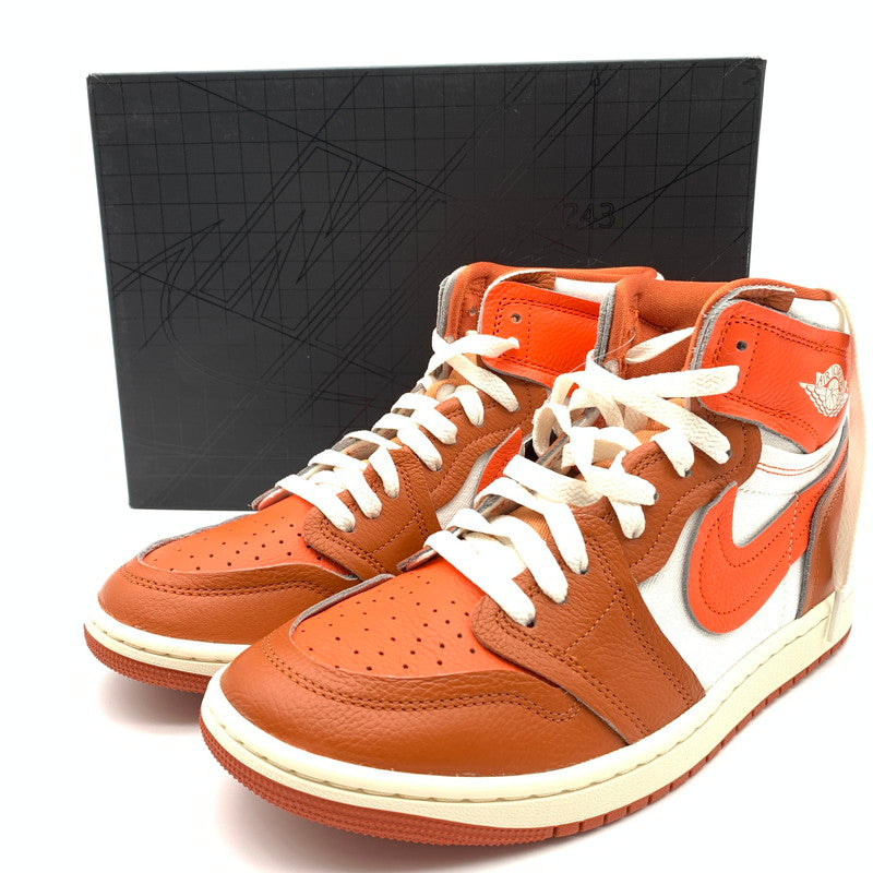 【中古美品】【レディース】 NIKE ナイキ FB9891-800 WMNS AIRJORDAN 1 MM HIGH スニーカー 靴 160-260502-ts-09-otoh カラー：デザートオレンジ/ブリリアントオレンジ/ココナッツミルク/セイル 万代Net店