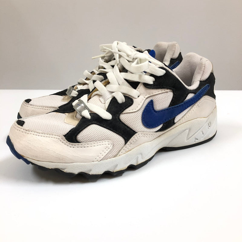 【中古品】【メンズ】 NIKE 104070 141 AIR EQUATOR WHITE VARSITY ROYAL-BLACK MADE IN INDONESIA エア エクエイター スニーカー 靴 160-260716-sm-02-otoh カラー：ホワイト 万代Net店