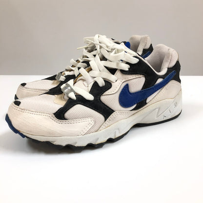 【中古品】【メンズ】 NIKE 104070 141 AIR EQUATOR WHITE VARSITY ROYAL-BLACK MADE IN INDONESIA エア エクエイター スニーカー 靴 160-260716-sm-02-otoh カラー：ホワイト 万代Net店