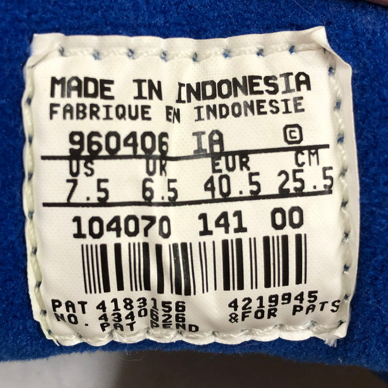 【中古品】【メンズ】 NIKE 104070 141 AIR EQUATOR WHITE VARSITY ROYAL-BLACK MADE IN INDONESIA エア エクエイター スニーカー 靴 160-260716-sm-02-otoh カラー：ホワイト 万代Net店