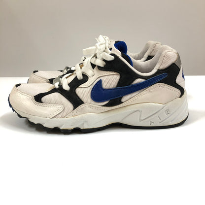 【中古品】【メンズ】 NIKE 104070 141 AIR EQUATOR WHITE VARSITY ROYAL-BLACK MADE IN INDONESIA エア エクエイター スニーカー 靴 160-260716-sm-02-otoh カラー：ホワイト 万代Net店