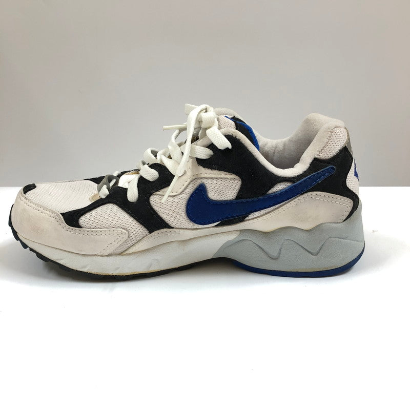【中古品】【メンズ】 NIKE 104070 141 AIR EQUATOR WHITE VARSITY ROYAL-BLACK MADE IN INDONESIA エア エクエイター スニーカー 靴 160-260716-sm-02-otoh カラー：ホワイト 万代Net店