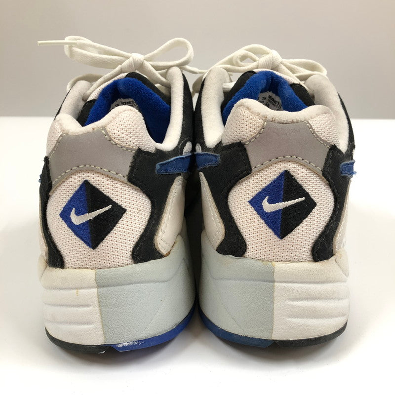 【中古品】【メンズ】 NIKE 104070 141 AIR EQUATOR WHITE VARSITY ROYAL-BLACK MADE IN INDONESIA エア エクエイター スニーカー 靴 160-260716-sm-02-otoh カラー：ホワイト 万代Net店
