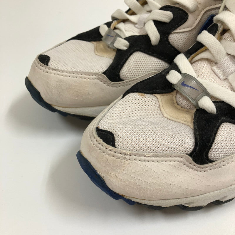 【中古品】【メンズ】 NIKE 104070 141 AIR EQUATOR WHITE VARSITY ROYAL-BLACK MADE IN INDONESIA エア エクエイター スニーカー 靴 160-260716-sm-02-otoh カラー：ホワイト 万代Net店