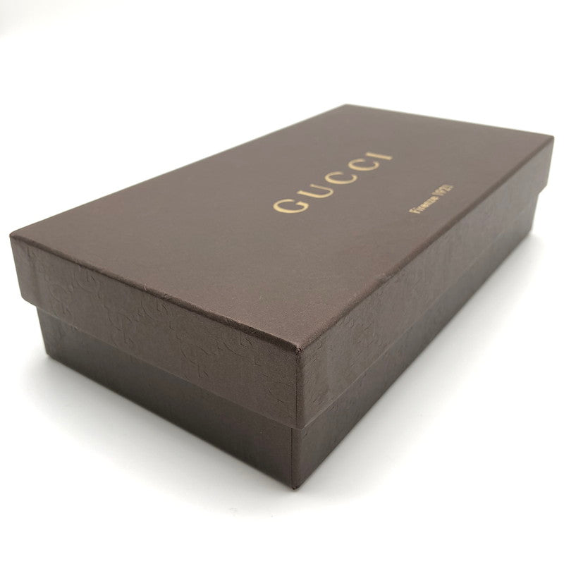 【中古美品】【レディース】 GUCCI インターロッキングG インフィニティ 二つ折り フラップ 長財布 財布 181-260626-sm-03-otoh カラー：オレンジ 万代Net店