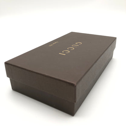 【中古美品】【レディース】 GUCCI インターロッキングG インフィニティ 二つ折り フラップ 長財布 財布 181-260626-sm-03-otoh カラー：オレンジ 万代Net店
