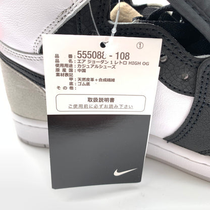 【中古美品】【メンズ】 NIKE ナイキ 555088-108 AIR JORDAN 1 RETRO HIGH OG BLEACHED CORAL スニーカー 靴 160-260429-ts-10-otoh カラー：ホワイト/ブラック 万代Net店