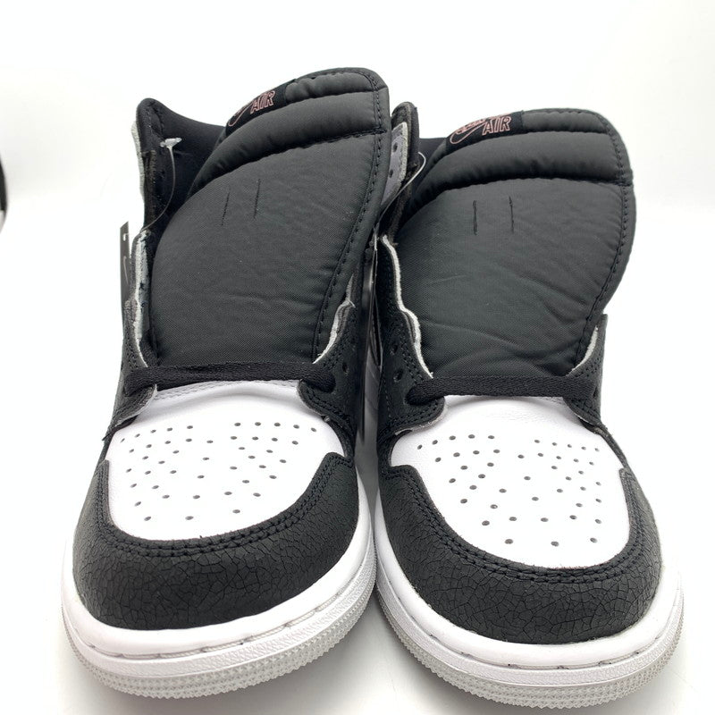 【中古美品】【メンズ】 NIKE ナイキ 555088-108 AIR JORDAN 1 RETRO HIGH OG BLEACHED CORAL スニーカー 靴 160-260429-ts-10-otoh カラー：ホワイト/ブラック 万代Net店