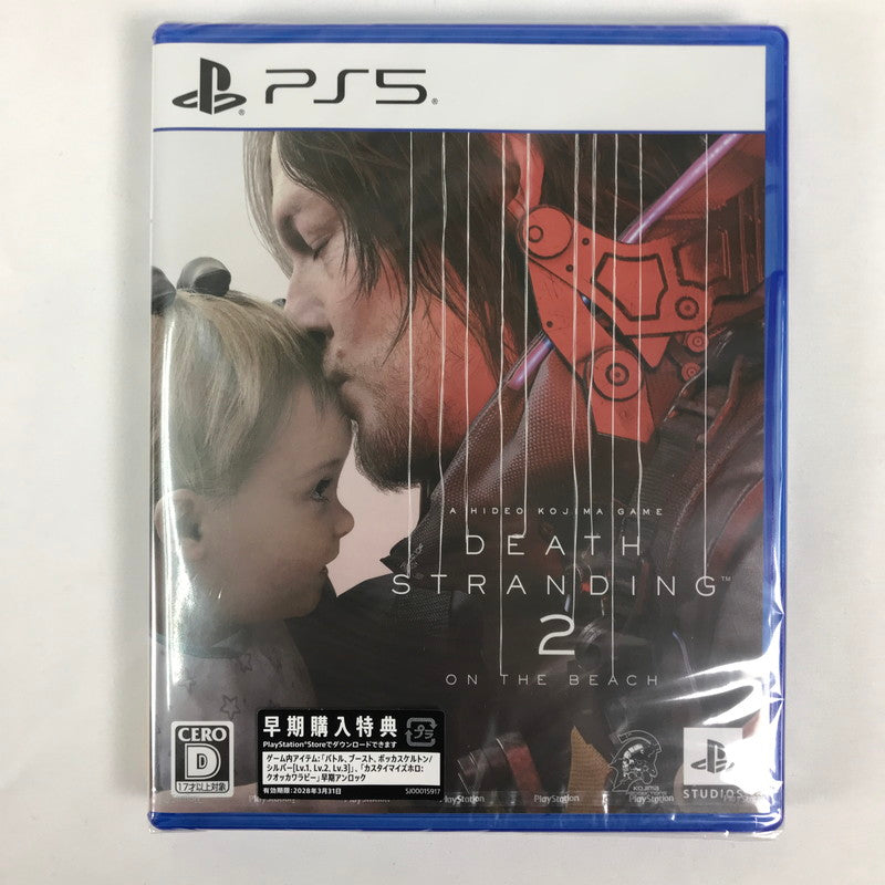 【未使用品】 DEATH STRANDING 2:ON THE BEACH - PS5 [CERO区分_D / 17歳以上対象] 026-260623-sy-11-oto 万代Net店