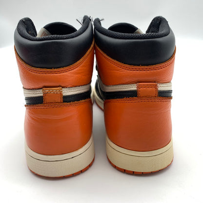 【中古品】【メンズ】 NIKE ナイキ 555088-005 AIR JORDAN 1 RETRO HIGH OG ”SHATTERED BACKBOARD" スニーカー 靴 160-260618-st-12-otoh カラー：ブラック／ホワイト/チームオレンジ 万代Net店