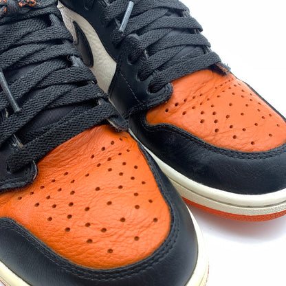 【中古品】【メンズ】 NIKE ナイキ 555088-005 AIR JORDAN 1 RETRO HIGH OG ”SHATTERED BACKBOARD" スニーカー 靴 160-260618-st-12-otoh カラー：ブラック／ホワイト/チームオレンジ 万代Net店