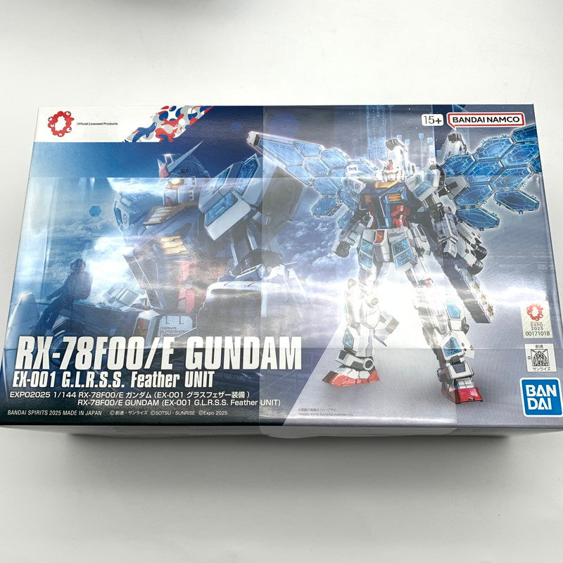 【中古美品】 未組立 EXPO2025 RX-78F00 E ガンダム (EX-001 グラスフェザー装備) プラモデル ガンプラ 058-260805-st-15-otoh 万代Net店