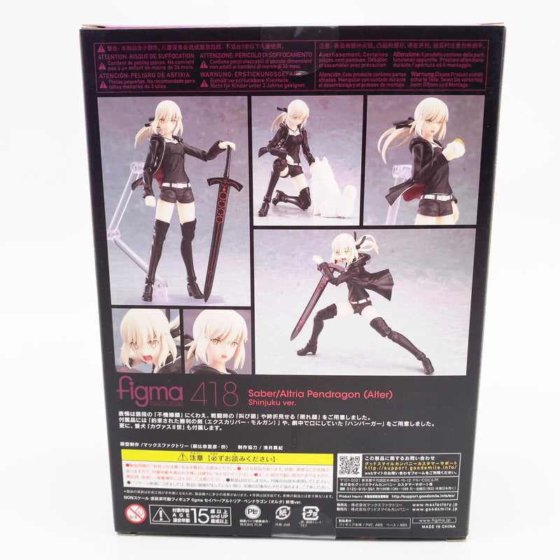 【中古美品】 開封済み figma セイバー アルトリア・ペンドラゴン〔オルタ〕新宿ver. 「Fate Grand Order」 052-260929-st-08-otoh 万代Net店
