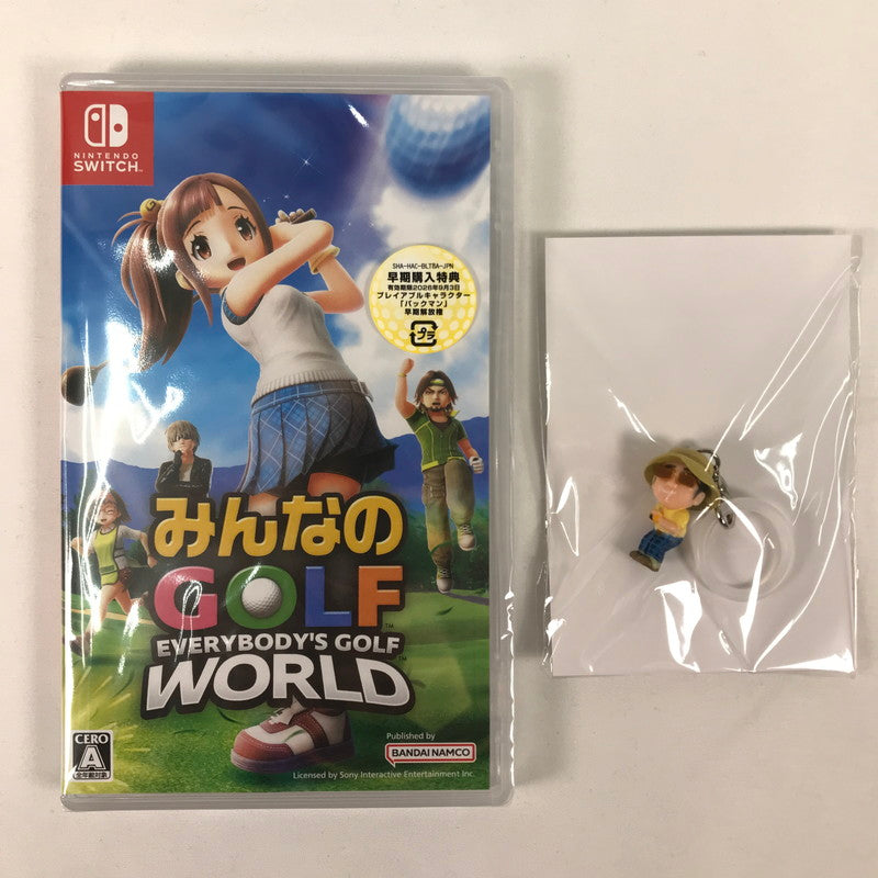 【未使用品】 みんなのGOLF WORLD -Switch [CERO区分_A / 全年齢対象商品] 029-260623-sy-07-oto 万代Net店