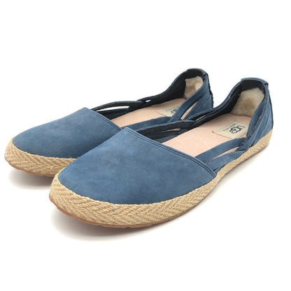【中古品】【レディース】 UGG Australia Tippie アグ オーストラリア ティッピースニーカー フラットシューズ スリッポン 靴 162-260715-sm-07-otoh カラー：ネイビー 万代Net店
