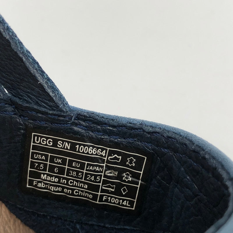 【中古品】【レディース】 UGG Australia Tippie アグ オーストラリア ティッピースニーカー フラットシューズ スリッポン 靴 162-260715-sm-07-otoh カラー：ネイビー 万代Net店