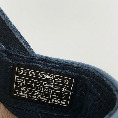 【中古品】【レディース】 UGG Australia Tippie アグ オーストラリア ティッピースニーカー フラットシューズ スリッポン 靴 162-260715-sm-07-otoh カラー：ネイビー 万代Net店