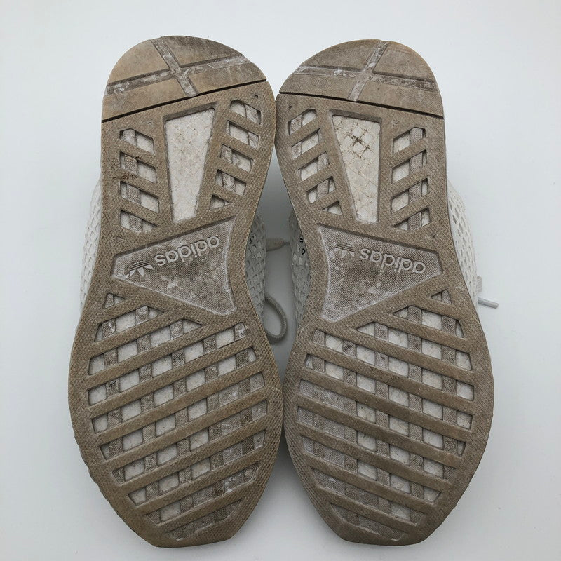 【中古品】【メンズ】 ADIDAS CQ2625 DEERUPT RUNNER アディダス ディーラプト ランナー メッシュ スニーカー 靴 161-260603-sm-02-otoh カラー：ホワイト 万代Net店