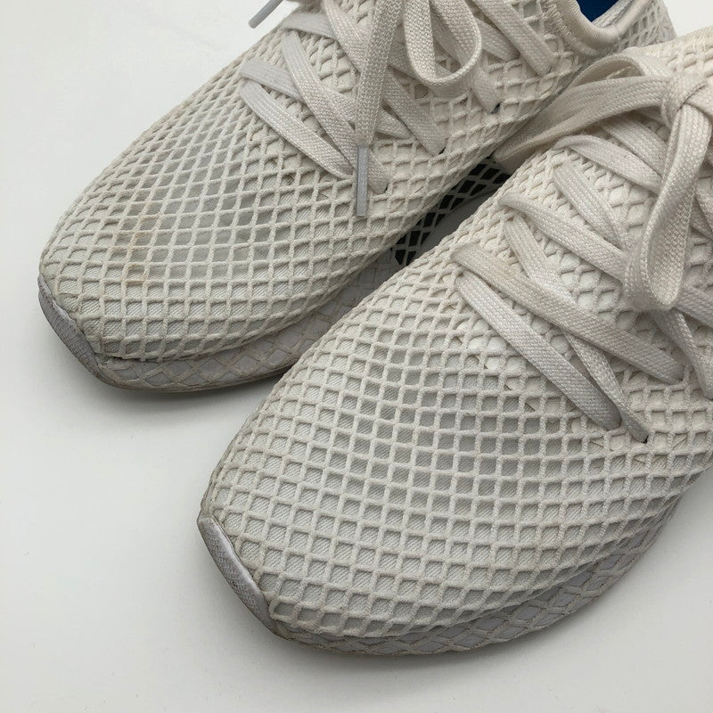 【中古品】【メンズ】 ADIDAS CQ2625 DEERUPT RUNNER アディダス ディーラプト ランナー メッシュ スニーカー 靴 161-260603-sm-02-otoh カラー：ホワイト 万代Net店