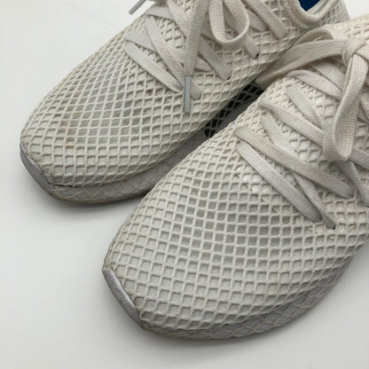 【中古品】【メンズ】 ADIDAS CQ2625 DEERUPT RUNNER アディダス ディーラプト ランナー メッシュ スニーカー 靴 161-260603-sm-02-otoh カラー：ホワイト 万代Net店