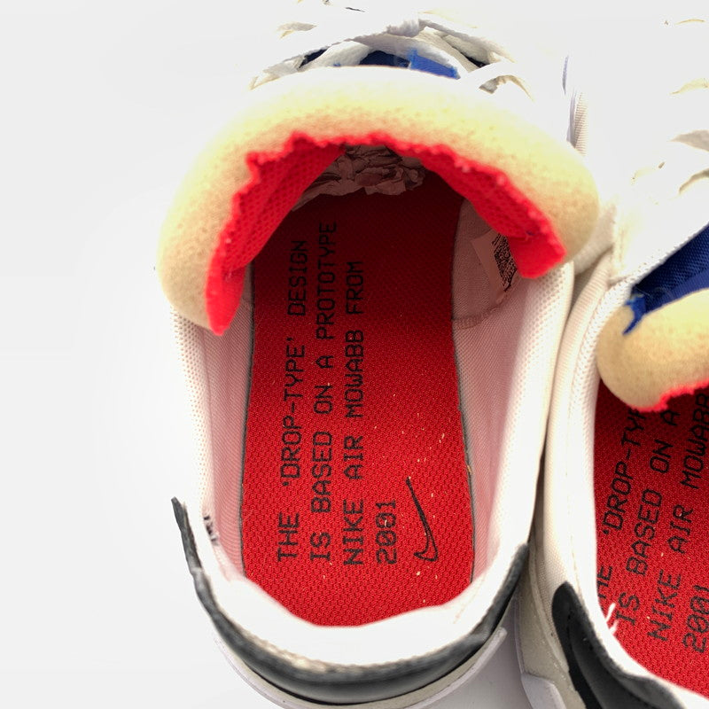 【中古品】【メンズ】 NIKE ナイキ AV6697-100 DROP-TYPE スニーカー 靴 160-260512-st-09-otoh カラー：サミット ホワイト / ブラック/ディープ ロイヤルブルー 万代Net店