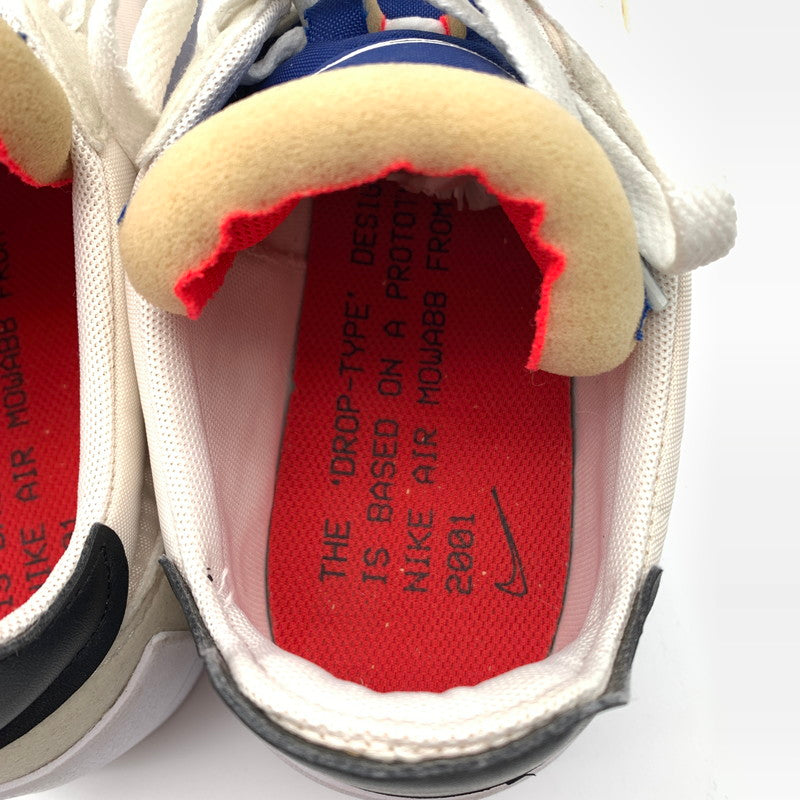 【中古品】【メンズ】 NIKE ナイキ AV6697-100 DROP-TYPE スニーカー 靴 160-260512-st-09-otoh カラー：サミット ホワイト / ブラック/ディープ ロイヤルブルー 万代Net店