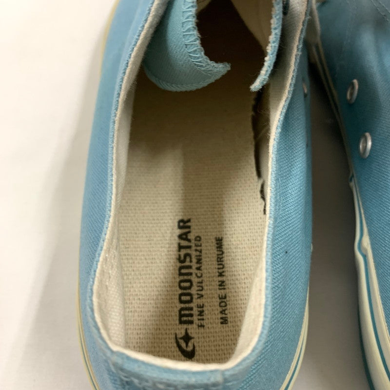【中古品】【メンズ】 MOONSTAR ムーンスター スニーカー 靴 162-260605-st-08-otoh カラー：サックス 万代Net店