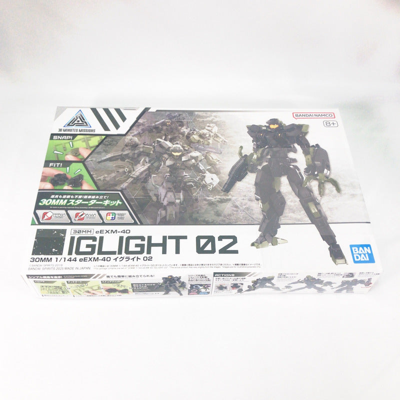 【中古美品】 未組立 30MM eEXM-40 イグライト 02 プラモデル ガンプラ 059-261002-sy-11-otoh 万代Net店
