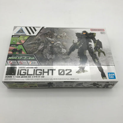 【中古美品】 未組立 BANDAI 30MM eEXM-40 イグライト 02 プラモデル ガンプラ 059-260907-sy-07-otoh 万代Net店