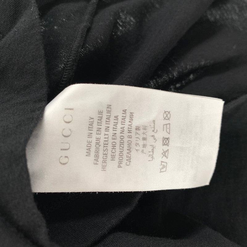 【中古品】【メンズ】 GUCCI グッチ ヴィンテージ ロゴ プリント Tシャツ 147-260507-sy-02-otoh カラー：ブラック系 万代Net店