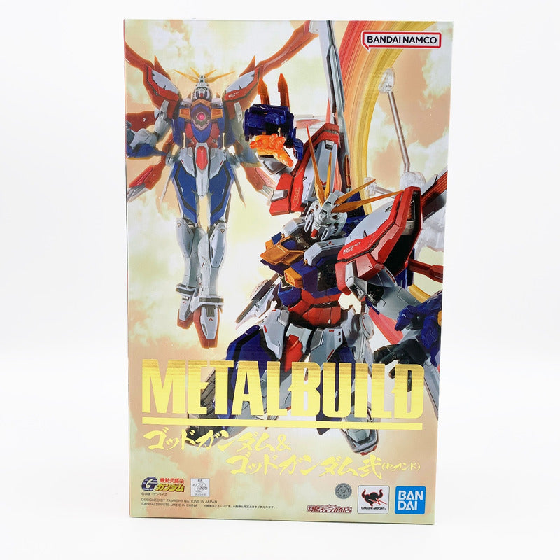 【中古美品】 未開封 METAL BUILD ゴッドガンダム＆ゴッドガンダム弐（セカンド） 056-261001-st-04-otoh 万代Net店