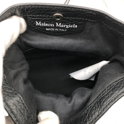 【中古美品】【レディース】 MAISON MARGIEL メゾン マルジェラ AS56WG0081 5ACマイクロバッグ ハンドバッグ ショルダーバッグ カバン 180-260402-nm-01-otoh カラー：ブラック 万代Net店