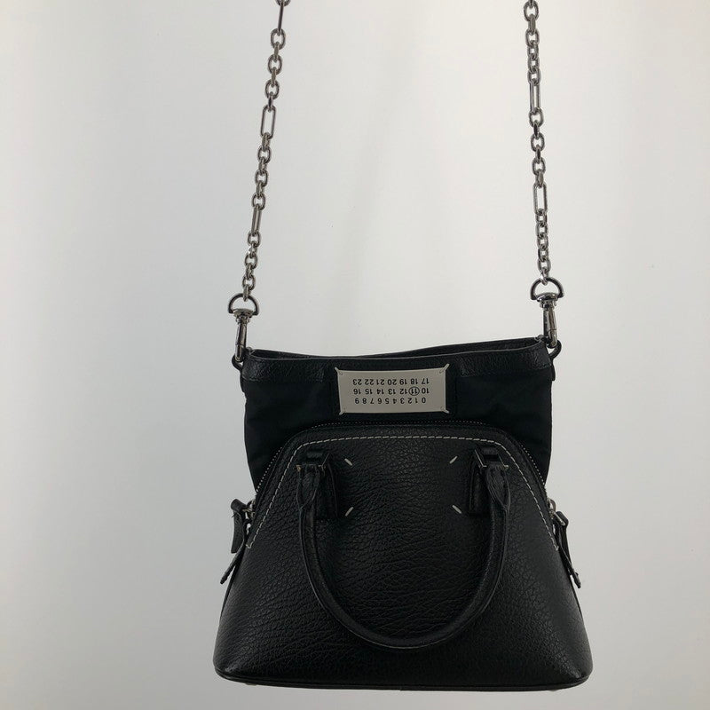 【中古美品】【レディース】 MAISON MARGIEL メゾン マルジェラ AS56WG0081 5ACマイクロバッグ ハンドバッグ ショルダーバッグ カバン 180-260402-nm-01-otoh カラー：ブラック 万代Net店