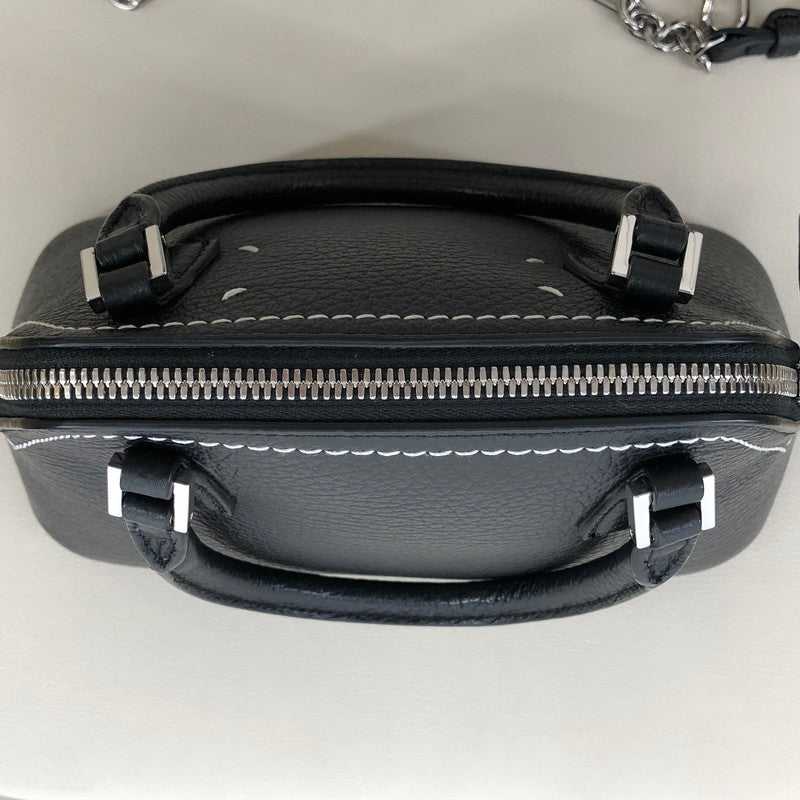 【中古美品】【レディース】 MAISON MARGIEL メゾン マルジェラ AS56WG0081 5ACマイクロバッグ ハンドバッグ ショルダーバッグ カバン 180-260402-nm-01-otoh カラー：ブラック 万代Net店