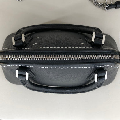 【中古美品】【レディース】 MAISON MARGIEL メゾン マルジェラ AS56WG0081 5ACマイクロバッグ ハンドバッグ ショルダーバッグ カバン 180-260402-nm-01-otoh カラー：ブラック 万代Net店