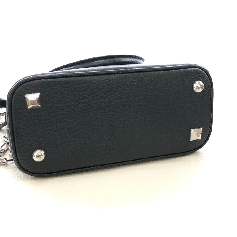 【中古美品】【レディース】 MAISON MARGIEL メゾン マルジェラ AS56WG0081 5ACマイクロバッグ ハンドバッグ ショルダーバッグ カバン 180-260402-nm-01-otoh カラー：ブラック 万代Net店