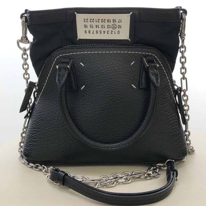 【中古美品】【レディース】 MAISON MARGIEL メゾン マルジェラ AS56WG0081 5ACマイクロバッグ ハンドバッグ ショルダーバッグ カバン 180-260402-nm-01-otoh カラー：ブラック 万代Net店