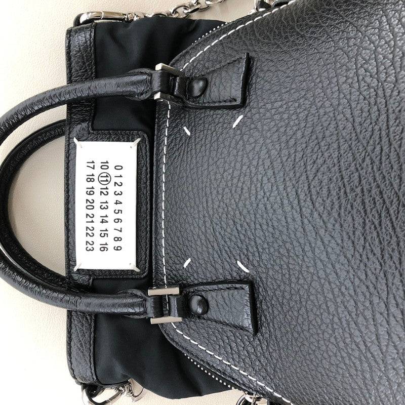 【中古美品】【レディース】 MAISON MARGIEL メゾン マルジェラ AS56WG0081 5ACマイクロバッグ ハンドバッグ ショルダーバッグ カバン 180-260402-nm-01-otoh カラー：ブラック 万代Net店