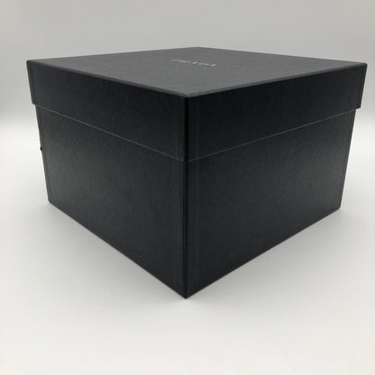 【中古美品】【メンズ】 PRADA プラダ ノべルティ バケットハット トライアングルロゴ バケハ 帽子 183-260420-sy-01-otoh サイズ：M カラー：ブラック 万代Net店