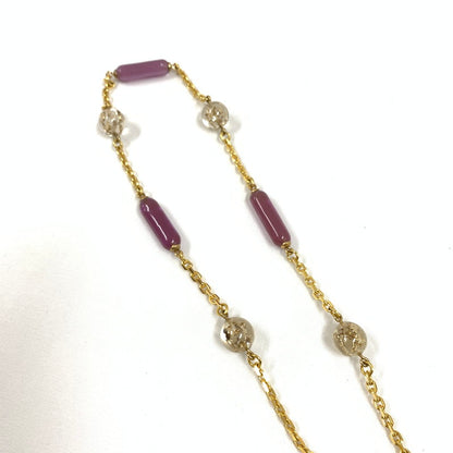 【中古品】【レディース】 LOUIS VUITTON ルイ・ヴィトン M65544 ソトワール・ヴェールアンクルージョン アクセサリー ネックレス 192-260424-ts-06-otoh 万代Net店