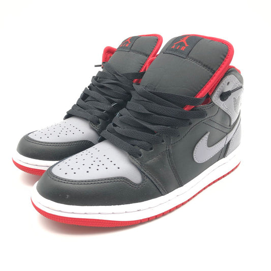 【中古品】【メンズ】 NIKE ナイキ DQ8426-006 AIR JORDAN 1 MID Black/Fire Red/White/Cement Grey" スニーカー 靴 160-260507-st-10-otoh カラー：ブラック/ファイヤーレッド/ホワイト/セメントグレー 万代Net店