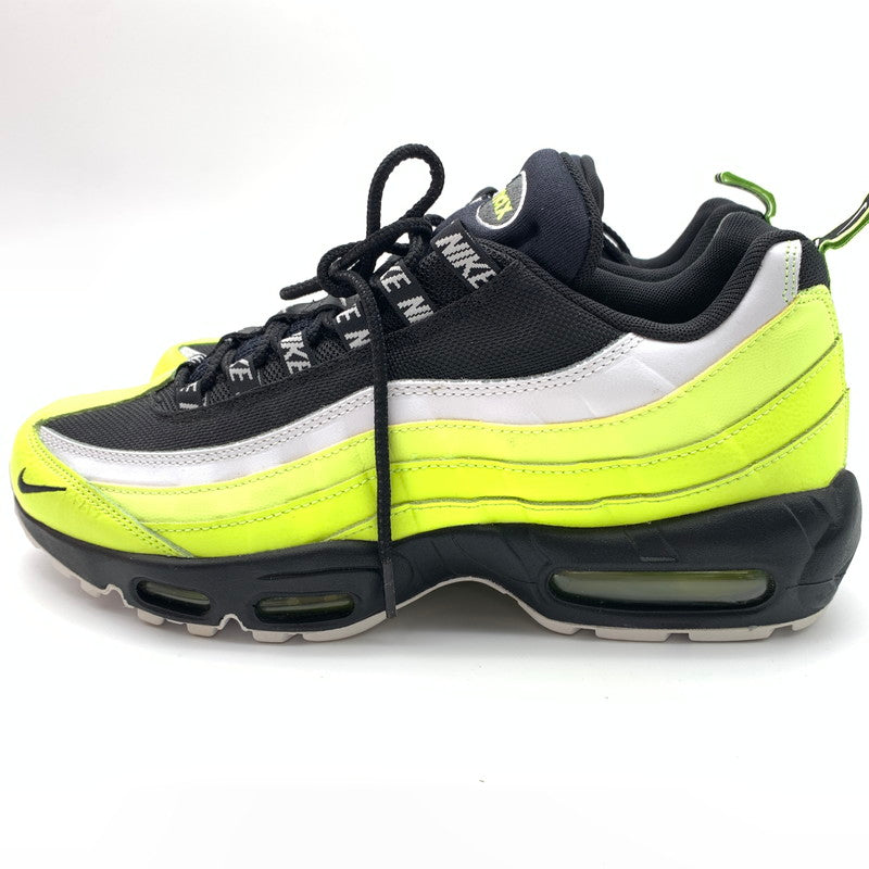 【中古美品】【メンズ】 NIKE ナイキ 538416-701 AIR MAX 95 "REVERSE VOLT" スニーカー 靴 160-260623-st-08-otoh カラー：ボルト/ブラック-ボルトグロー 万代Net店