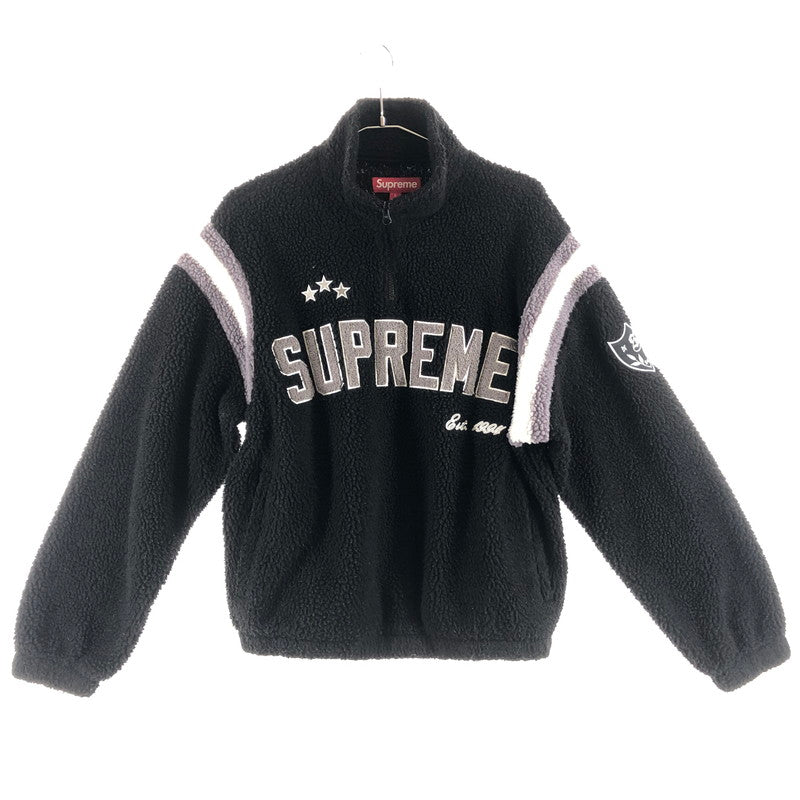 【中古品】【メンズ】 SUPREME シュプリーム ARC HALF ZIP FREECE PULLOVER　フリースプルオーバー ハーフジップ仕様 149-260512-sy-02-otoh サイズ：S カラー：ブラック系 万代Net店