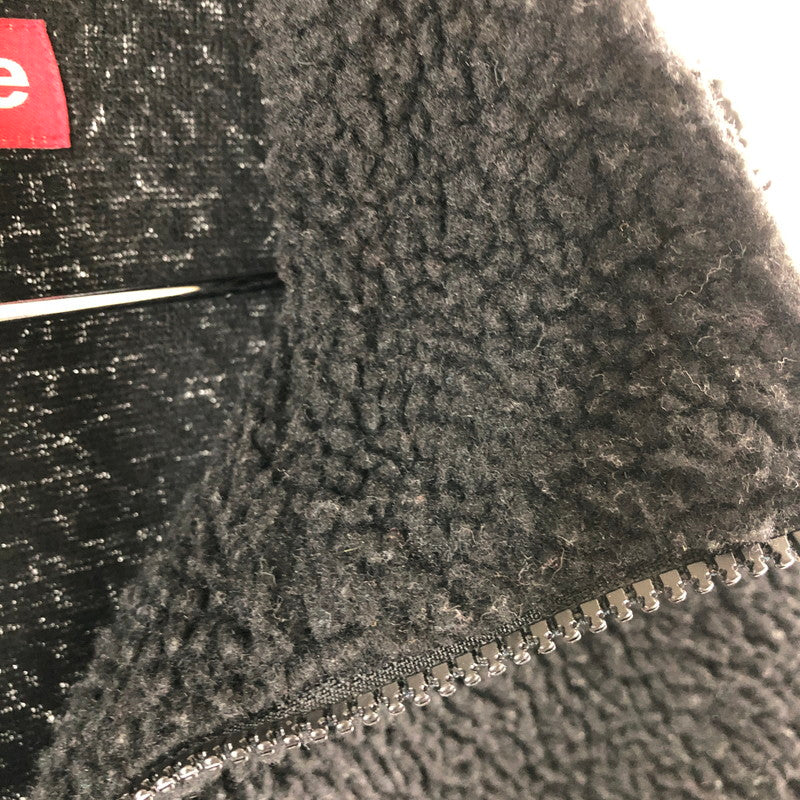 【中古品】【メンズ】 SUPREME シュプリーム ARC HALF ZIP FREECE PULLOVER　フリースプルオーバー ハーフジップ仕様 149-260512-sy-02-otoh サイズ：S カラー：ブラック系 万代Net店