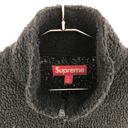 【中古品】【メンズ】 SUPREME シュプリーム ARC HALF ZIP FREECE PULLOVER　フリースプルオーバー ハーフジップ仕様 149-260512-sy-02-otoh サイズ：S カラー：ブラック系 万代Net店