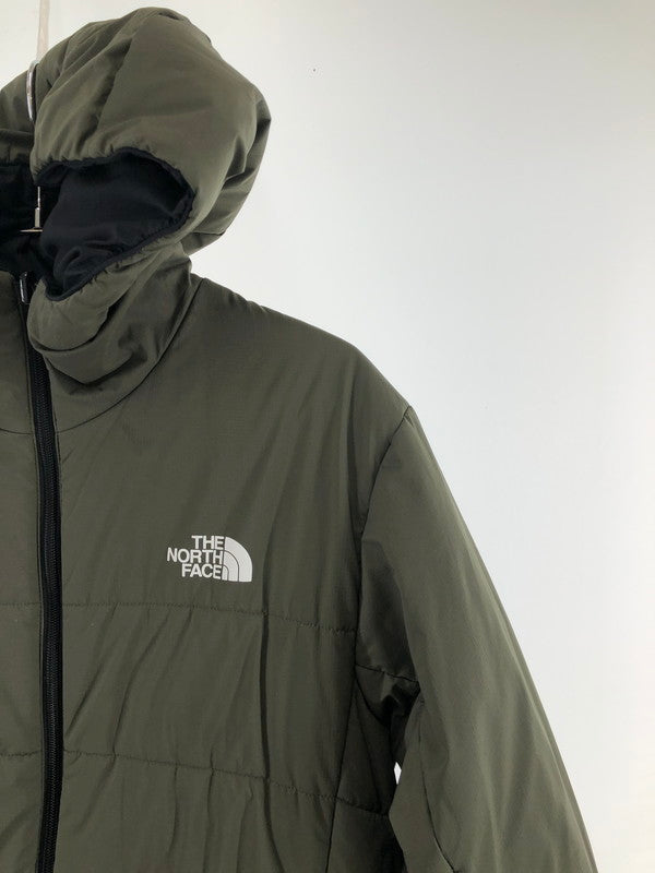 【中古品】【メンズ】 THE NORTH FACE ザ・ノースフェイス THE NORTH FACE NY82080 REVERSIBLE ANYTIME INSULATED HOODIE ノースフェイス エニタイムインサレーテッドフーディ 144-260317-ts-04-oto サイズ：不明 カラー：カーキ 万代Net店