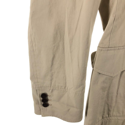 【中古品】【メンズ】 BURBERRY BLACK LABEL バーバリーブラックレーベル 4ポケット・ミリタリー（サファリ）テーラードジャケット 147-260512-sy-04-otoh サイズ：M カラー：ベージュ系 万代Net店