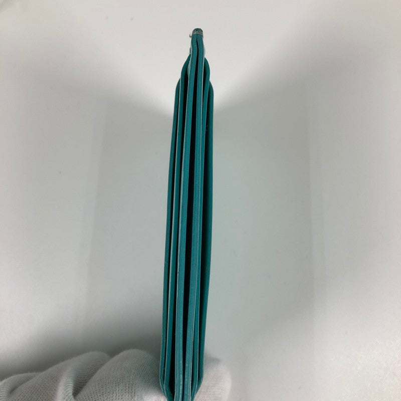 【中古品】【レディース】 TIFFANY＆CO. ティファニー カードケース パスケース 名刺入れ 182-260629-sm-04-otoh カラー：ティファニーブルー 万代Net店