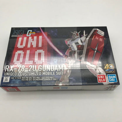 【未使用品】 未組立 BANDAI RX-78-2U ガンダム ユニクロ カラー 機動戦士ガンダム ガンプラ×UNIQLO プラモデル ガンプラ 058-260817-sy-18-otoh 万代Net店